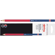   Postairón hatszögletű test Rotring "Bicolor" piros-kék