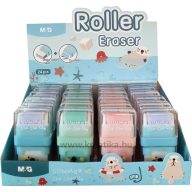   Radír, műanyag tokos M&G "Summer Cha-Cha-Cha" vegyes színek