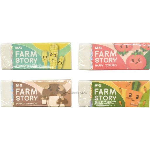 Radír M&G "Farm Story" vegyes minta