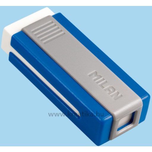 Radír, műanyag tokos Milan 320 "Office" vegyes színek