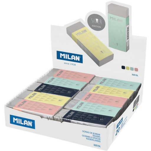 Radír Milan 320 "Silver" szürke