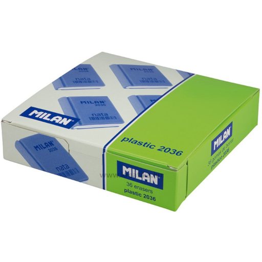 Radír, könyv forma Milan 2036 vegyes színek