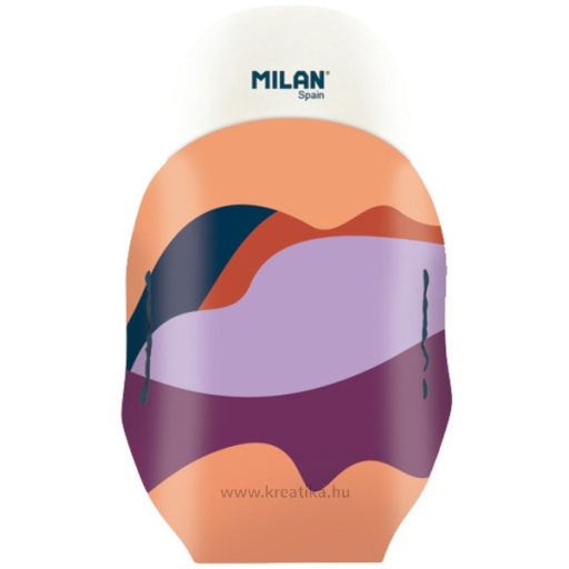 Radír, műbőr tokos Milan 1012 "The Fun" vegyes minta