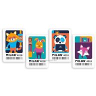 Radír Milan 4018 vegyes minta