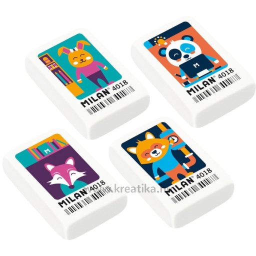 Radír Milan 4018 vegyes minta