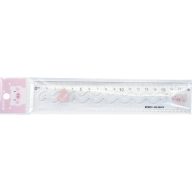 Vonalzó 18 cm M&G "With Love