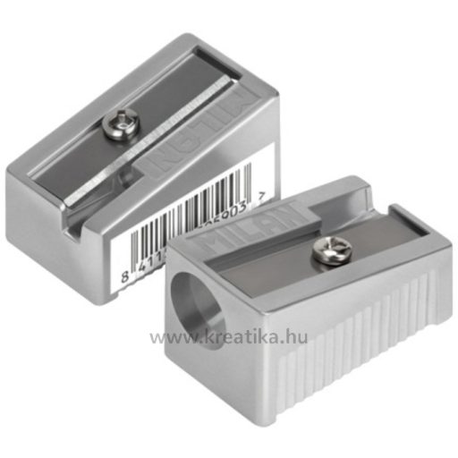 Hegyező 1 lyukú, fém Milan