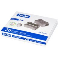 Hegyező 1 lyukú, fém Milan