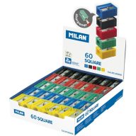 Hegyező 1 lyukú, műanyag Milan