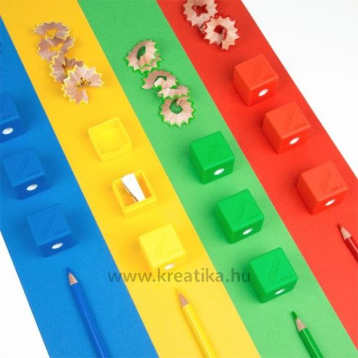 Hegyező 1 lyukú, tartályos Milan "Cubic