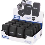   Hegyező 2 lyukú, tartályos, radírral Milan "Compact" Shadow