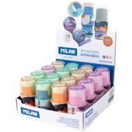   Hegyező 1 lyukú, tartályos, radírral Milan "Extension" The Fun