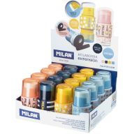   Hegyező 1 lyukú, tartályos, radírral Milan "Extension" Swims