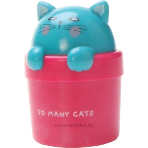 Hegyező 1 lyukú, tartályos M&G "So Many Cats
