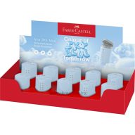   Hegyező 1 lyukú, tartályos Faber-Castell "Grip" Mini égkék