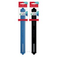 Vonalzó 30 cm Faber-Castell "Dots" vegyes színek