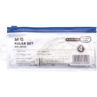 Vonalzókészlet 4 db-os M&G