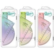 Vonalzókészlet 4 db-os M&G "Aurora