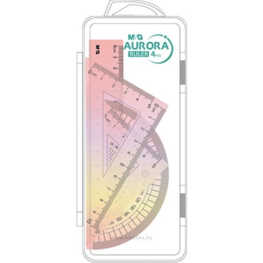 Vonalzókészlet 4 db-os M&G "Aurora