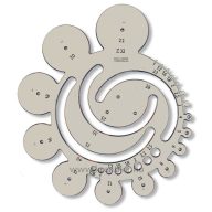 Rádiusz sablon Koh-i-Noor Z32