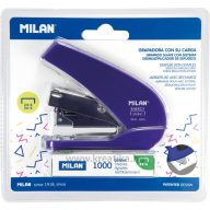 Tűzőgép 20 lap 24/6, 26/6 Milan "Acid" kék