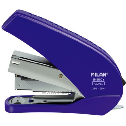 Tűzőgép 20 lap 24/6, 26/6 Milan "Acid" kék