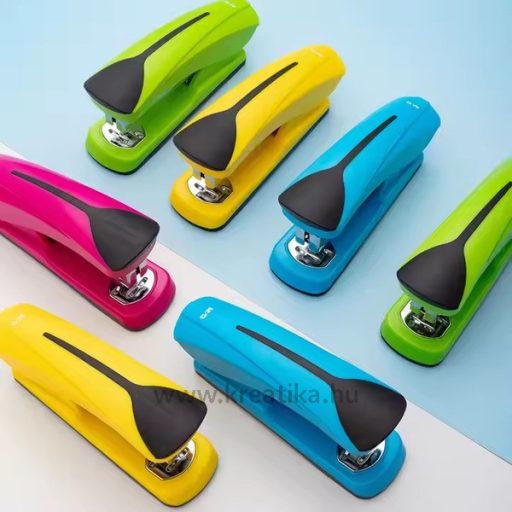 Tűzőgép 20 lap 24/6, 26/6 M&G "Color Fashion" vegyes színek