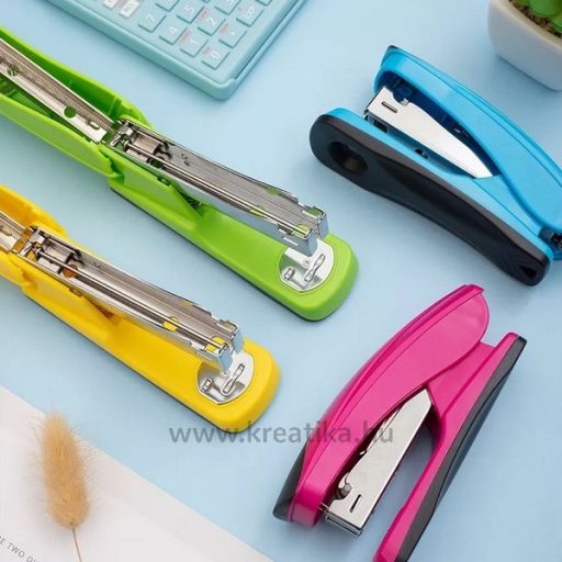 Tűzőgép 20 lap 24/6, 26/6 M&G "Color Fashion" vegyes színek