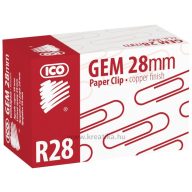 Gemkapocs 28 mm ICO réz