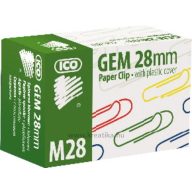 Gemkapocs 28 mm ICO színes