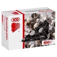 Rajzszeg nikkelezett 100 db ICO