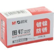 Rajzszeg rozsdamentes 100 db M&G