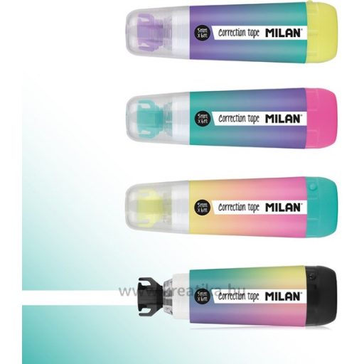 Hibajavító roller 5 mm x 6 m Milan "Mini" Sunset