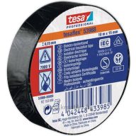 Szigetelőszalag 15 mm x 10 m TESA fekete