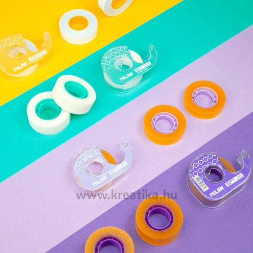 Ragasztószalag írható 19 mm x 33 m Milan "Invisible