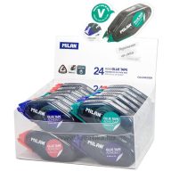   Ragasztó roller 8,4 mm x 5 m Milan "Compact" vegyes színek