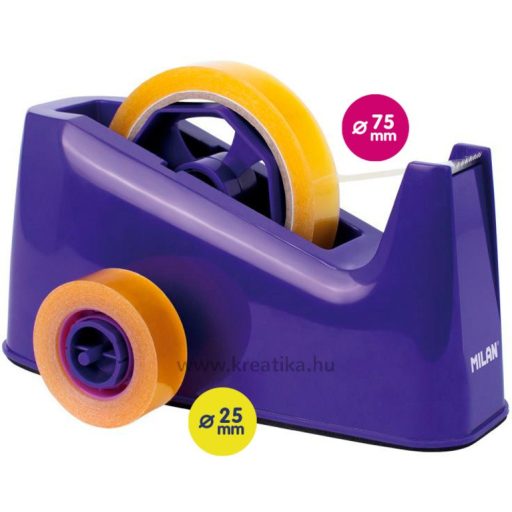 Ragasztószalag adagoló 19 mm x 66 m Milan "Acid" kék