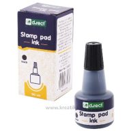 Bélyegzőfesték 30 ml d.rect fekete