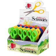 Olló, iskolai 13,5 cm kerekített hegy ICO Süni