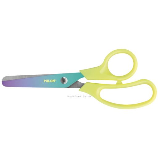 Olló, általános 13,4 cm Milan "Basic" Sunset sárga
