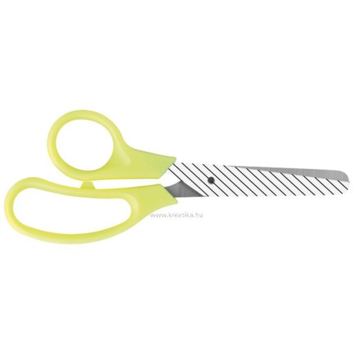 Olló, általános 13,4 cm Milan "Basic" Sunset sárga