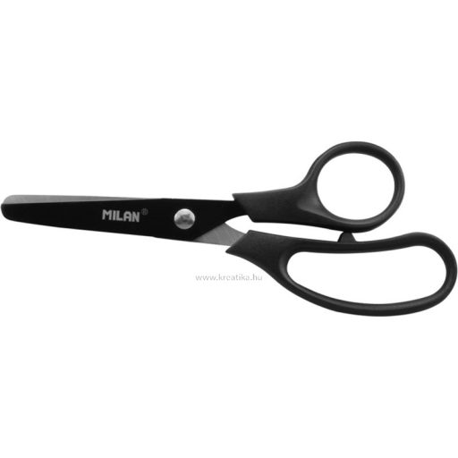 Olló, általános 13,4 cm Milan "Basic" Shadow fekete