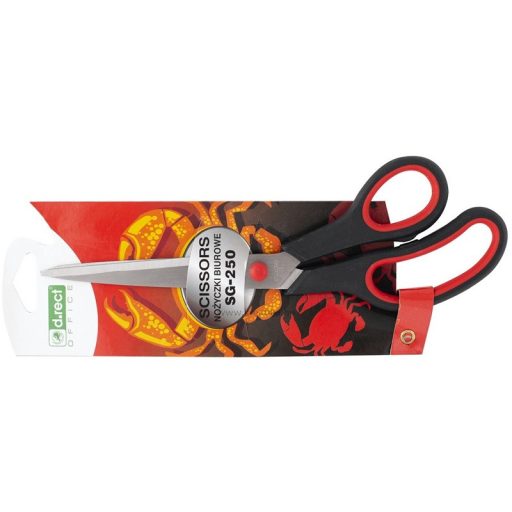 Olló, általános 25 cm gumírozott fogórész d.rect "SG-250