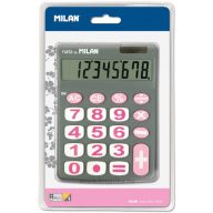 Számológép asztali 8 számjegy Milan 151708 szürke