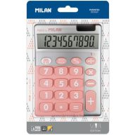   Számológép asztali, 10 számjegy Milan 159906 "Silver" rózsaszín