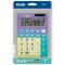 Számológép asztali 12 számjegy Milan 151812 "Sunset" türkiz-lila
