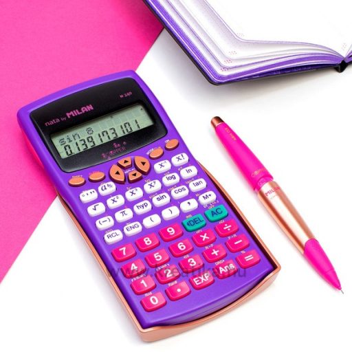 Számológép tudományos Milan M240 "Copper" lila