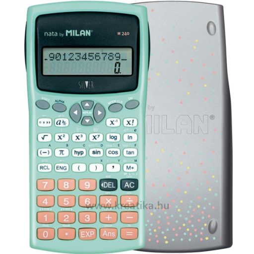 Számológép tudományos Milan M240 "Silver" türkiz