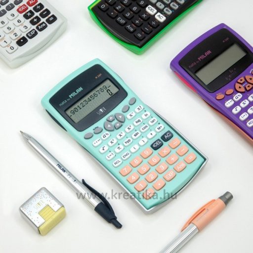 Számológép tudományos Milan M240 "Silver" türkiz