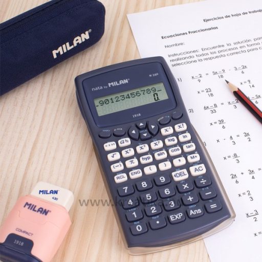 Számológép tudományos Milan M240 "1918 Series" navy kék